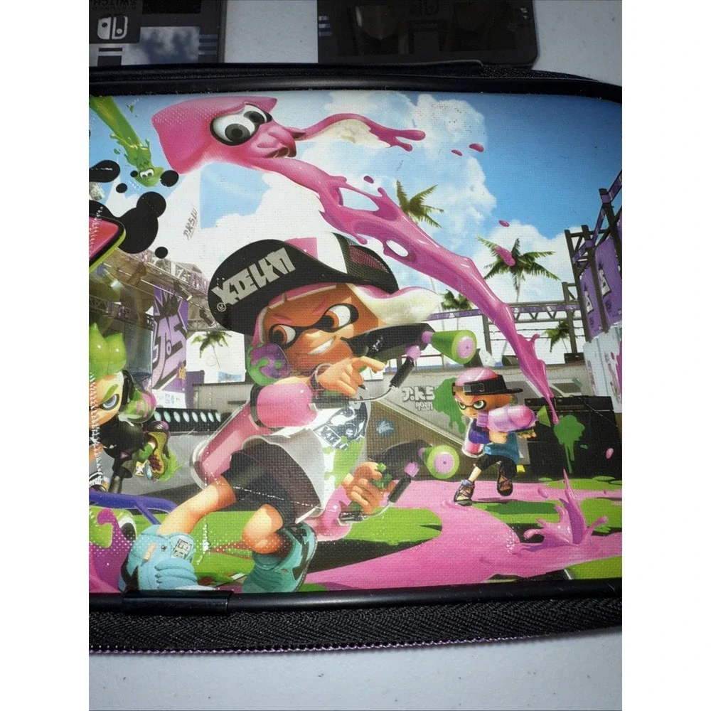 Nintendo Switch Splatoon Travel Protective Carrying Case for Nintendo Switch